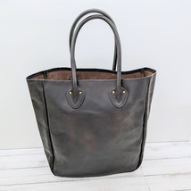 vasco ヴァスコ LEATHER OLD TOTE BAG LARGE レザーオールドトートバッグ ラージ 牛革 レザー ブラウン系_画像1