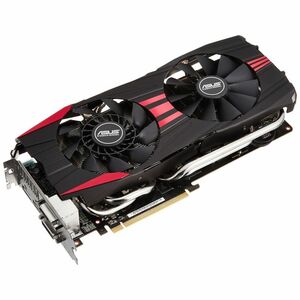 ASUSTeK R9 280X ASUS オリジナルファンDirectCU IIオーバークロック ビデオカード R9280X-DC2T-3G