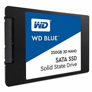 WD Blue 3D NAND 250GB PC SSD - SATA III 6 Gb/s 2.5/7mm Solid State Dr