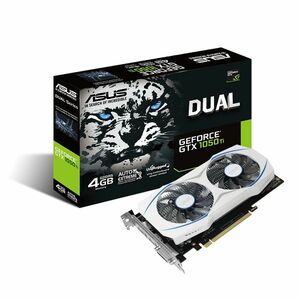 ASUS NVIDIA GeForce GTX1050Ti搭載ビデオカード オーバークロック メモリ4GB DUAL-GTX1050TI-4