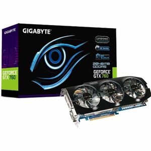 GIGABYTE GeForce GTX760 over часы PCI-E 2GB GV-N760OC-2GD