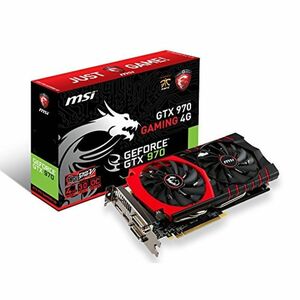 MSI GTX 970 GAMING 4G グラフィックスボード VD5507 GTX 970 GAMING 4G