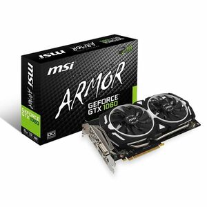 MSI GeForce GTX 1060 ARMOR 6G OC グラフィックスボード VD6103