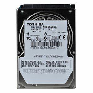 Toshiba MK3255GSX 320GB SATA/300 5400RPM 8MB 2.5 Hard Drive 並行輸入品