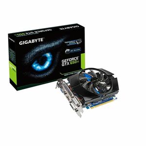 GIGABYTE GeForce GTX 650 Ti OC 1GB GDDR5 2x DVI / HDMI / D-SUB PCI-Exp