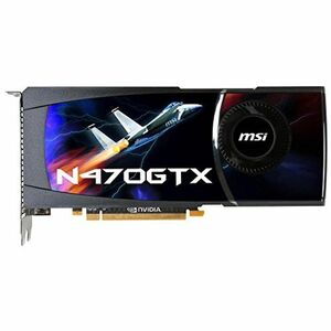 MSI グラフィックボード for NVDIA N470GTX-M2D12