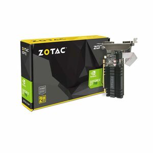 ZOTAC GeForce GT 710 2GB DDR3 PCI-E2.0 DL-DVI VGA HDMI Passive Cooled