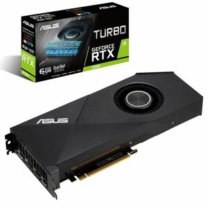 ASUS NVIDIA RTX2060 搭載 デュアルボール ベアリング ファン モデル 6GB TURBO-RTX2060-6G