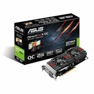 ASUS #GTX660-DC2O-2GD5 GeForce GTX 660 Graphic Card - 1020 MHz Core -