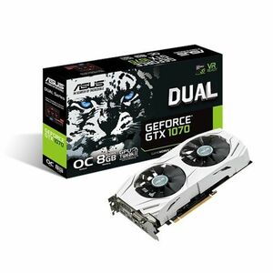 ASUS NVIDIA GeForce GTX1070搭載ビデオカード オーバークロック メモリ8GB DUAL-GTX1070-O8G