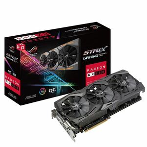 ASUS Strixシリーズ AMD Radeon RX580搭載ビデオカード ROG-STRIX-RX580-O8G-GAMING