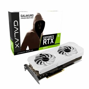 . person intention NVIDIA GeForce RTX3070Ti installing graphics board GDDR6X 8GB WHITE model GK-RTX3