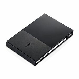 エレコム HDD ポータブルハードディスク 1TB USB3.2(Gen1) 4K テレビ録画/パソコン対応 ELP-GTV010UBK