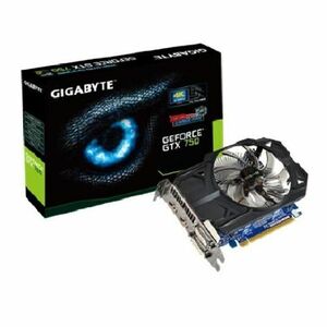 Gigabyte GTX 750?1?GB gddr5???2?x DVI - I / DVI - D / 2?x HDMI OCグラフィッ