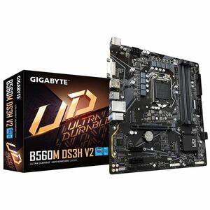 GIGABYTE B560M DS3H V2 Intel B460 LGA 1200 Micro ATX материнская плата 