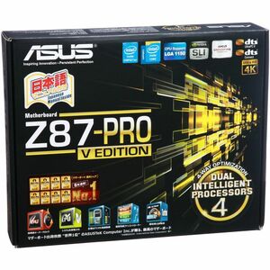 ASUSTeK Intel Z87チップセット搭載マザーボード Z87-PRO(V/EDITION) ATX