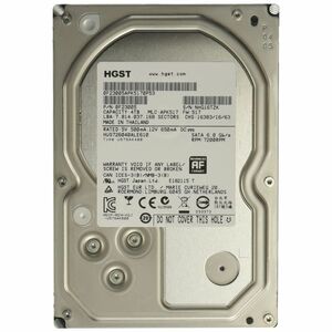 HGST Ultrastar 7?K6000?hus726040ale610?4?TB 3.5?& # 34?;内蔵ハードドライブ???SA