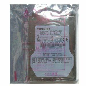 東芝 HDD 640GB 2.5インチ 9.5mm SATA MK6465GSXN 5400rpm 512セクター 非AFT