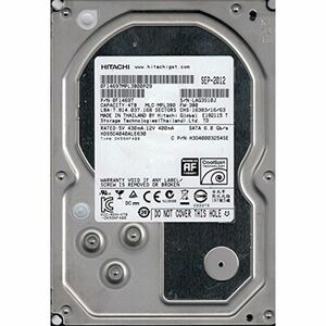 Hitachi HDS5C4040ALE630 P/N: 0F14697 MLC: MPL3B0 4TB 並行輸入品