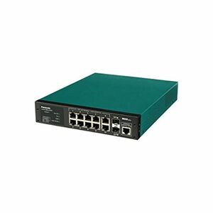 パナソニックESネットワークス PoE Plus対応 10ポートL2スイッチングハブ Switch-M8eGLPWR+ PN28088