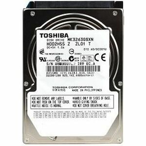 TOSHIBA 東芝 2.5inch HDD 320GB SATA 5400回転 512セクターモデル(非AFT) MK3263GSXN