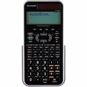  sharp scientific calculator 416. number function type according input display sliding type hard case type EL-5060JX