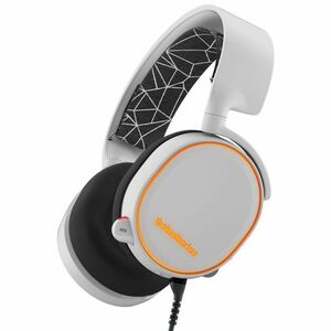 国内正規品密閉型 ゲーミングヘッドセット SteelSeries Arctis 5 White 61444