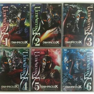 ウルトラセブンX レンタル落ち (全6巻) マーケットプレイス DVDセット商品