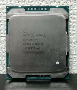 CPU Intel XEON E5-2650V4 2.2GHz SR2N3 L626F927 / サーバー ワークステーション用 / DELL PRECISION 7810 / hp Z440 稼働品