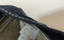 美品！マウジー MOUSSY ストレッチスキニーデニム 　フレアパンツ　ジーンズ パンツ 23　濃紺　カットなし_画像4