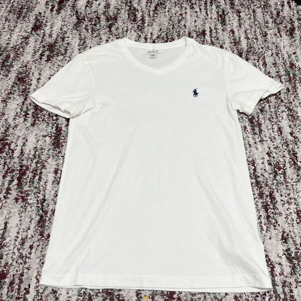 RALPH LAUREN ラルフローレン Vネック Tシャツ XSサイズ 165/88A