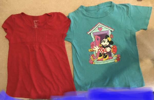 中古　GAP・Disney 半袖Tシャツ・カットソー　140㎝ 2枚セット