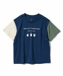 新品 　THE SHOP TK(Kids)　オーガニックコットン半袖Tシャツ　ブルー(593)　14(140cm)　定価998円