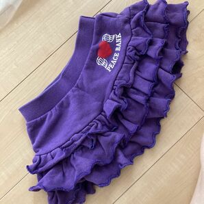 紫　スカート