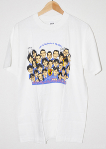 【サッカー/新品】９８日本代表WC出場記念似顔絵Tシャツ【JFAオフィシャル/anvil】