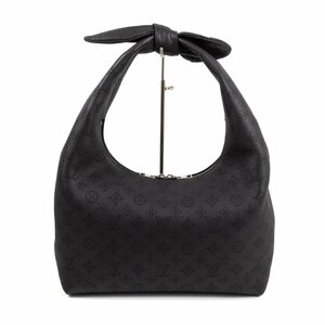 LOUIS VUITTON ルイヴィトン ホワイ・ノット MM M20788 ハンドバッグ ワンショルダー モノグラム マヒナ・レザー×カーフレザー ブラック