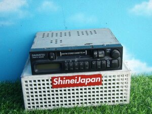 ★ L150s Перемещение движения Daihatsu подлинный звук 86120-97202 Кассет магнитная палуба Радио 22372JJ