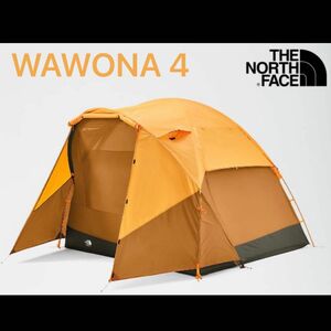 【新品タグ付き】1点限り ノースフェイス 4人用テント WAWONA 4 レアカラー 即納
