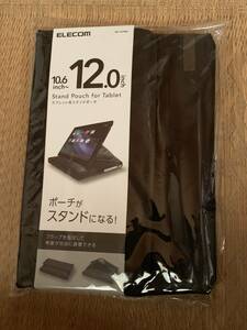 ELECOM タブレットPC汎用スタンド機能付ポーチ 