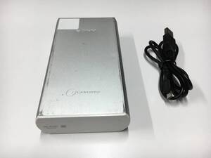 A20497)大容量 SONY USBポータブル電源 CP-S20 モバイルバッテリー 3.7V/20000mAh アルミボディ 中古