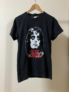 ALICE COOPER プリント 半袖 Tシャツ 古着 アメカジ ロック バンド アリスクーパー 2006 半袖T-シャツ 黒