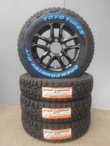 新品4本■185/85R16 ホワイトレター付セット■TOYOオープンカントリーR/T ゴツゴツタイヤ■スズキジムニーリフトアップ■JA11JA12JB23JB64