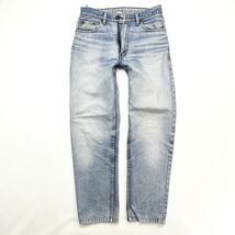 80s ☆ LEVIS ☆ 626-0217 人気◎ テーパード ジーンズ デニムパンツ アイスブルー W31 アメカジ ストリート 古着MIXリーバイス■Ja6060_画像3