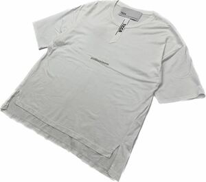 TICCA ☆ 現代的 ビッグシルエット◎ Tシャツ 半袖 ホワイト レディース Fサイズ 男女兼用 エレガント カジュアル 日本製 ティッカ■S1899