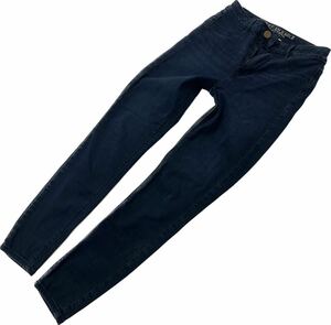 American Eagle * super стрейч Denim брюки обтягивающий джинсы индиго женский 2 26-27 соответствует American Eagle #Ja6167