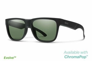 SMITH スミス 【Lowdown 2】 Matte Black / ChromaPop Polarized Gray Green 偏光サングラス 新品正規品