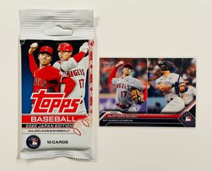 【大谷 翔平 可能性あり】トレカ Topps 1パック＋大谷カード1枚セット