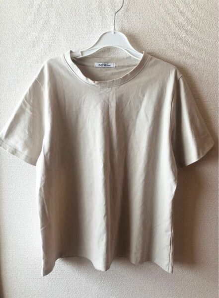 fifth Edit Sheen クルーネックTシャツ ベージュ