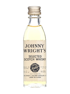 【ミニチュアボトル】JOHNNY WRIGHT'S スコッチ ウイスキー 箱なし 50ml 40％　KBM1132