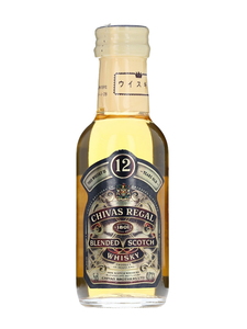 【ミニチュアボトル】シーバスリーガル 12年 スコッチ ウイスキー 箱なし 50ml 40％　KBM1161